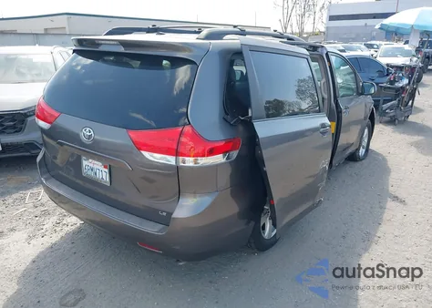 2011 Toyota Sienna Le V6 from USA, damaged, VIN 5TDKK3DC1BS129910